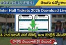 AP Inter Hall Tickets 2026 Download Live – 1st & 2nd Year BIEAP Inter Hall Ticket Download Process