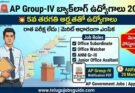 AP Group-IV Backlog Jobs 2026 banner showing Andhra Pradesh government recruitment with 5th class eligibility, Office Subordinate, Office Watcher, ANM Gr-III and Junior Office Assistant posts.