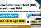Govt Jobs 2026: India Government Mint (IGM) Recruitment 2026 – 94 Vacancies | Apply Online