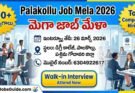 Palakollu Job Mela 2026 mega job fair with 100 plus jobs walk in interview on March 26 2026 at Degree College Palakollu West Godavari contact 6304922617