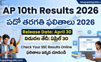 AP 10th Results 2026 release date April 30 SSC results online Telugu students checking results telugujobsguide.com
