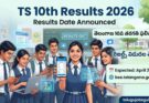 TS 10th Results 2026 image showing Telangana students checking SSC results on mobile and laptop after results announcement
